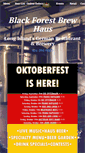 Mobile Screenshot of blackforestbrewhaus.com